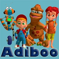 Adiboo coloring page