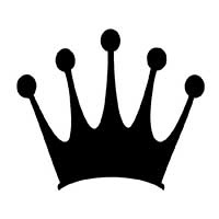 Crown stencils Crown stencils
